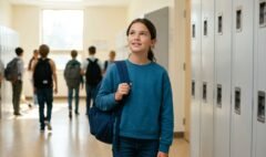 ado qui fait son entree au college et se prépare aux changements