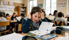 enfant qui a des difficultés de lecture